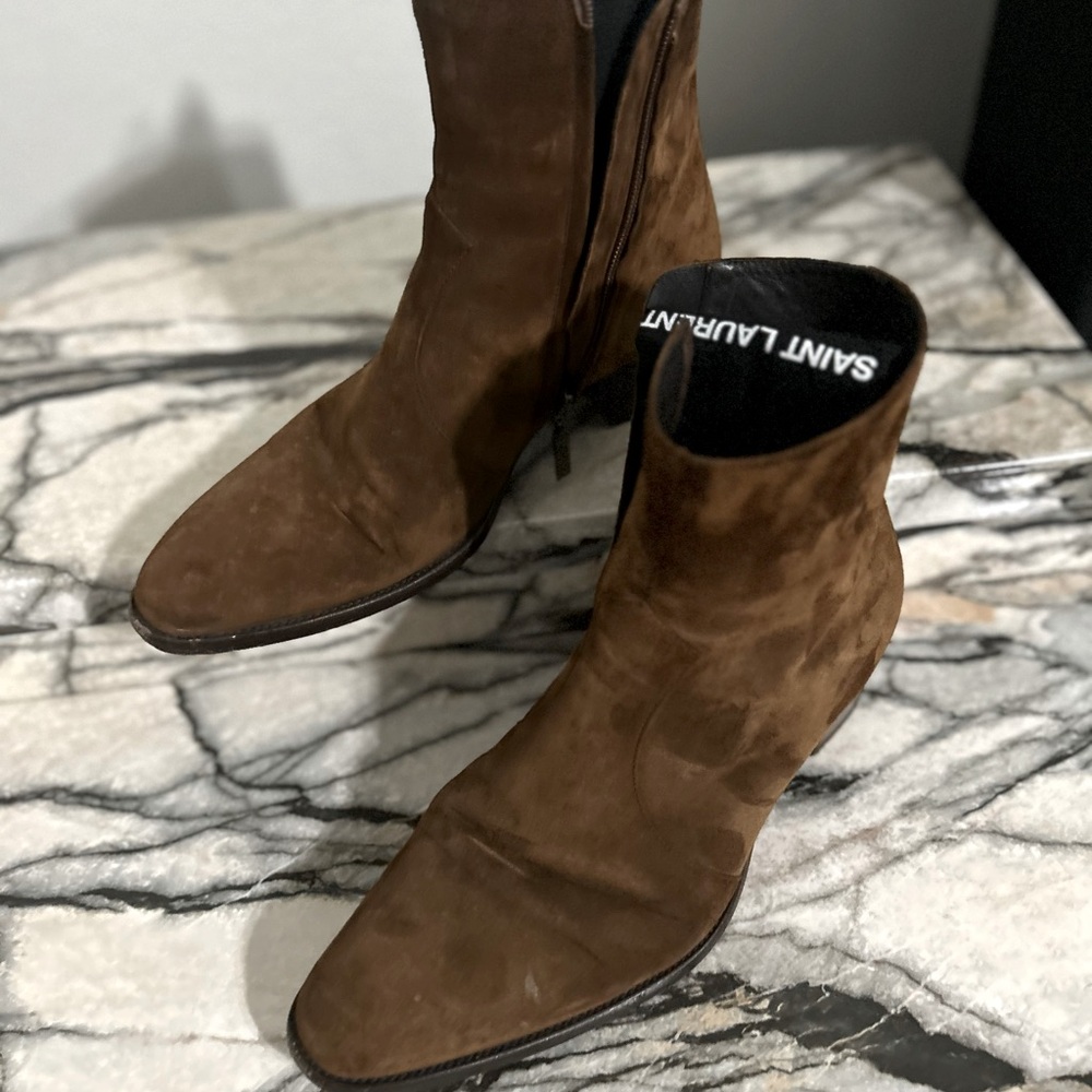 Men’s SAINT LAURENT Boots EU41 in tobaccco